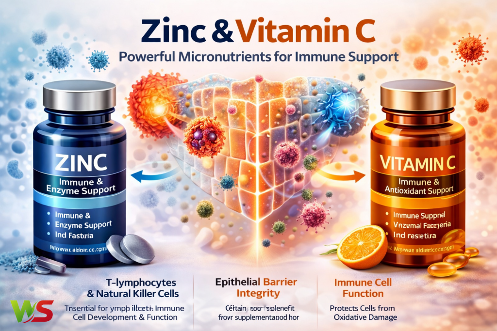 Zinc and Vitamin C